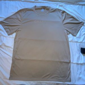 Craft, men's summer perforated t-shirt size XXL PIT TO PIT 24” brand new.